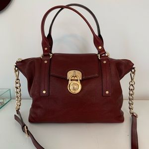 Burgundy/Wine Michael Kors Bag